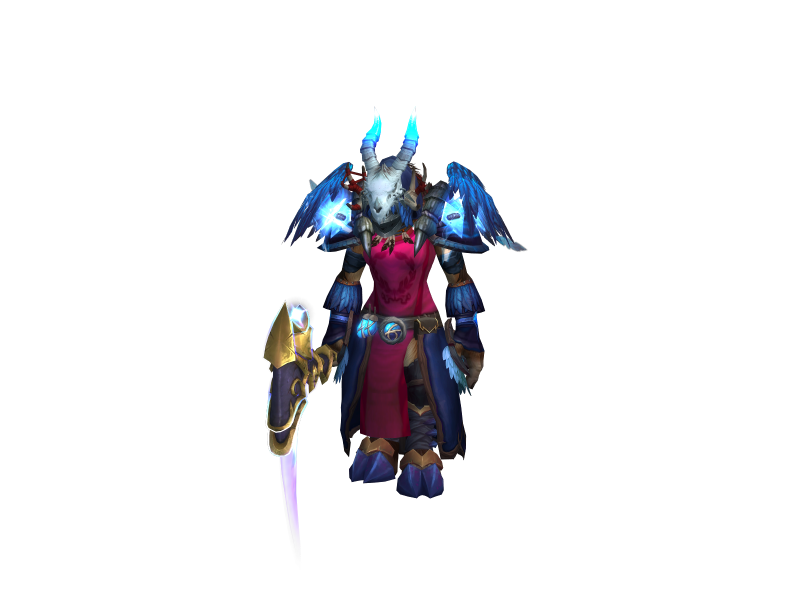 Tikahe 3D character render