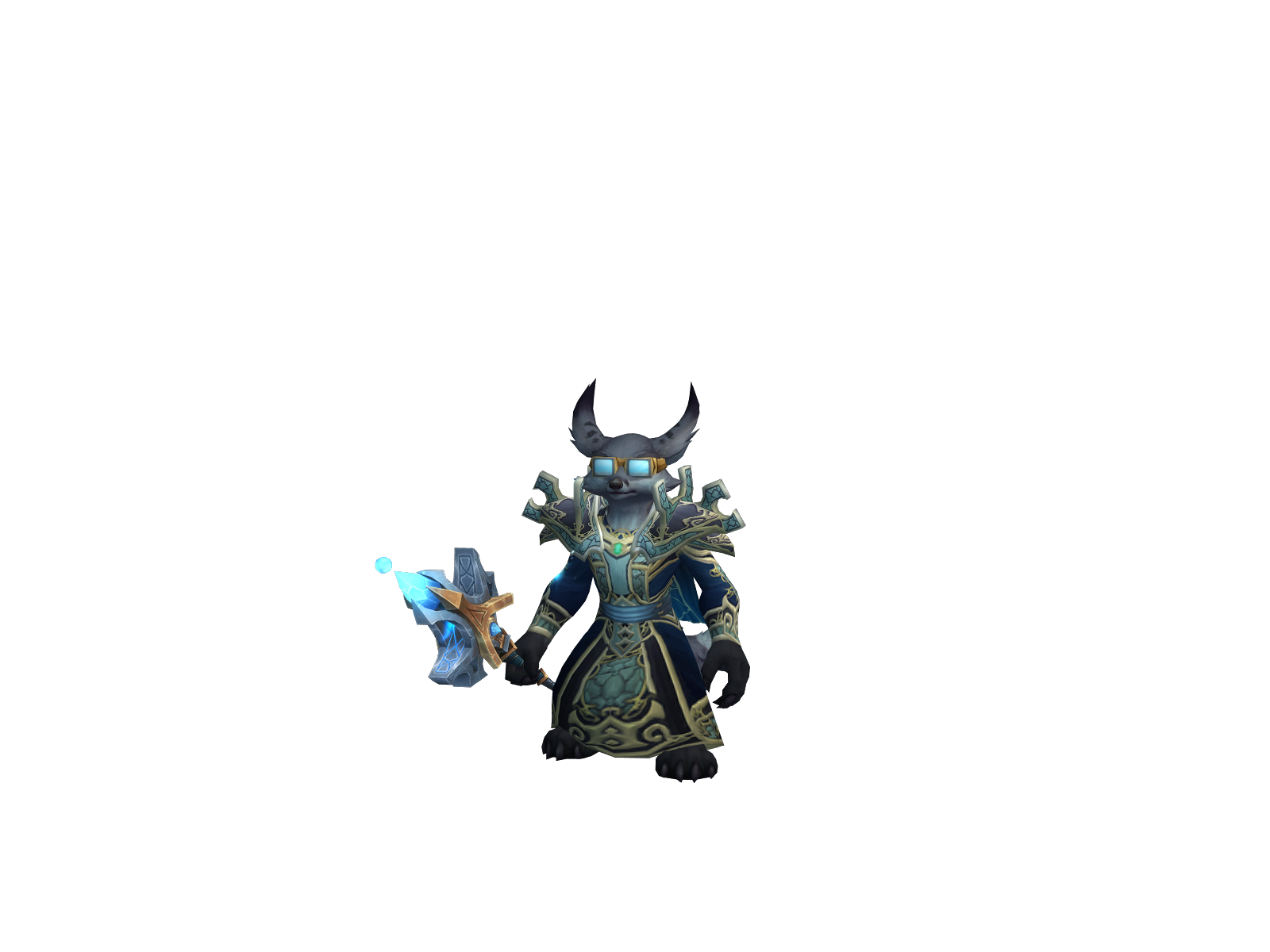 Shaktir 3D character render