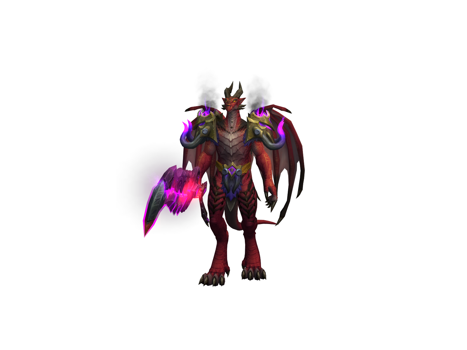 Davion 3D character render