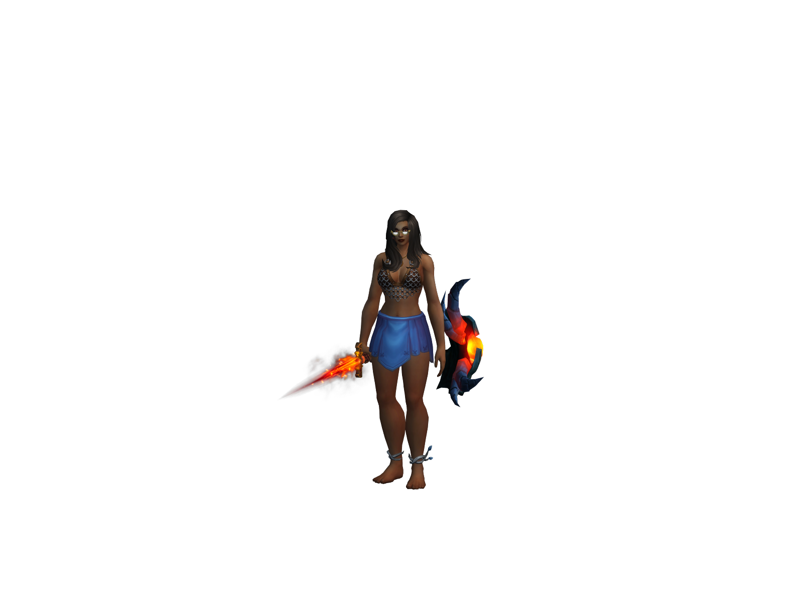 Doglilah 3D character render
