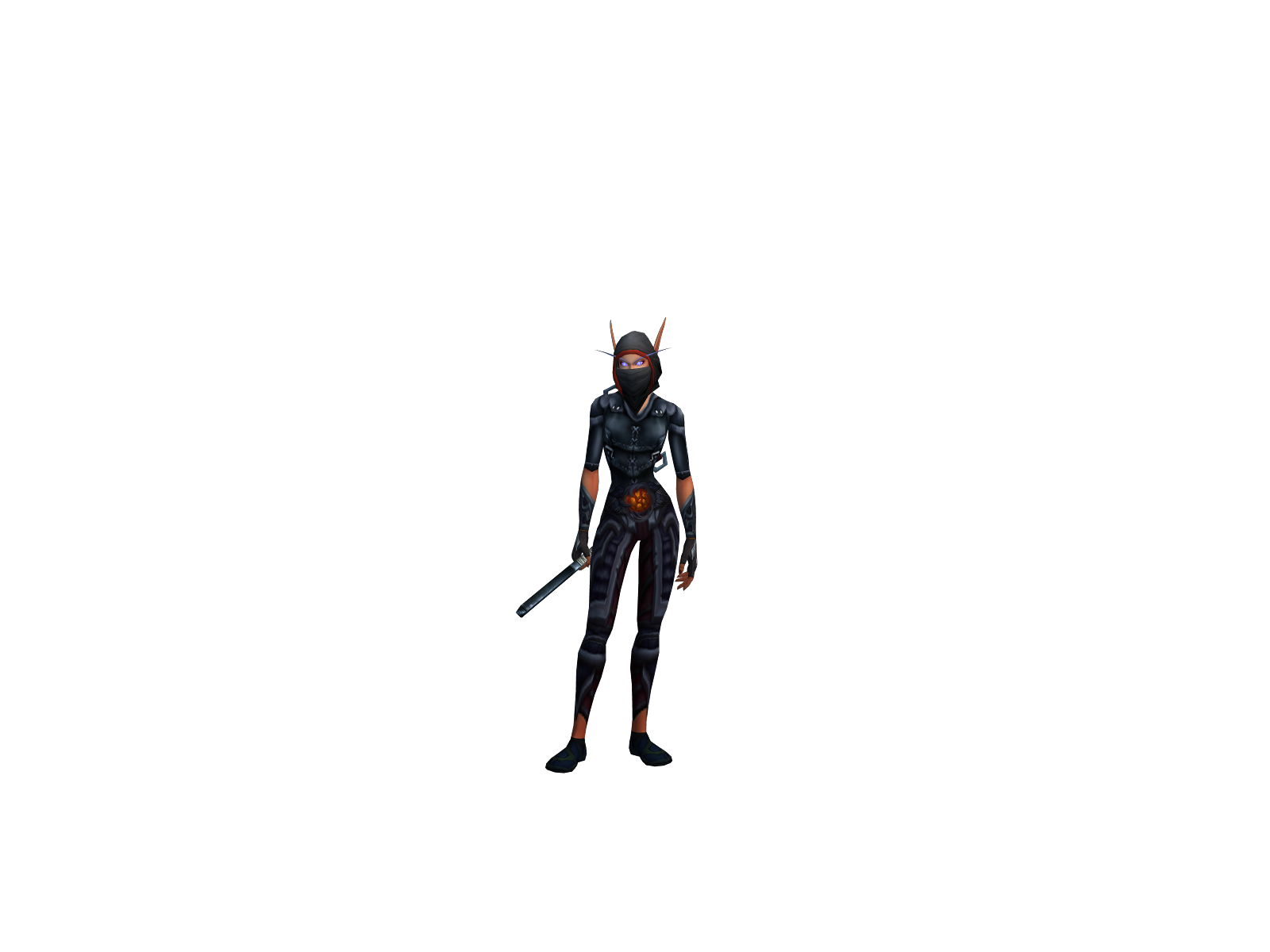 Sartre 3D character render