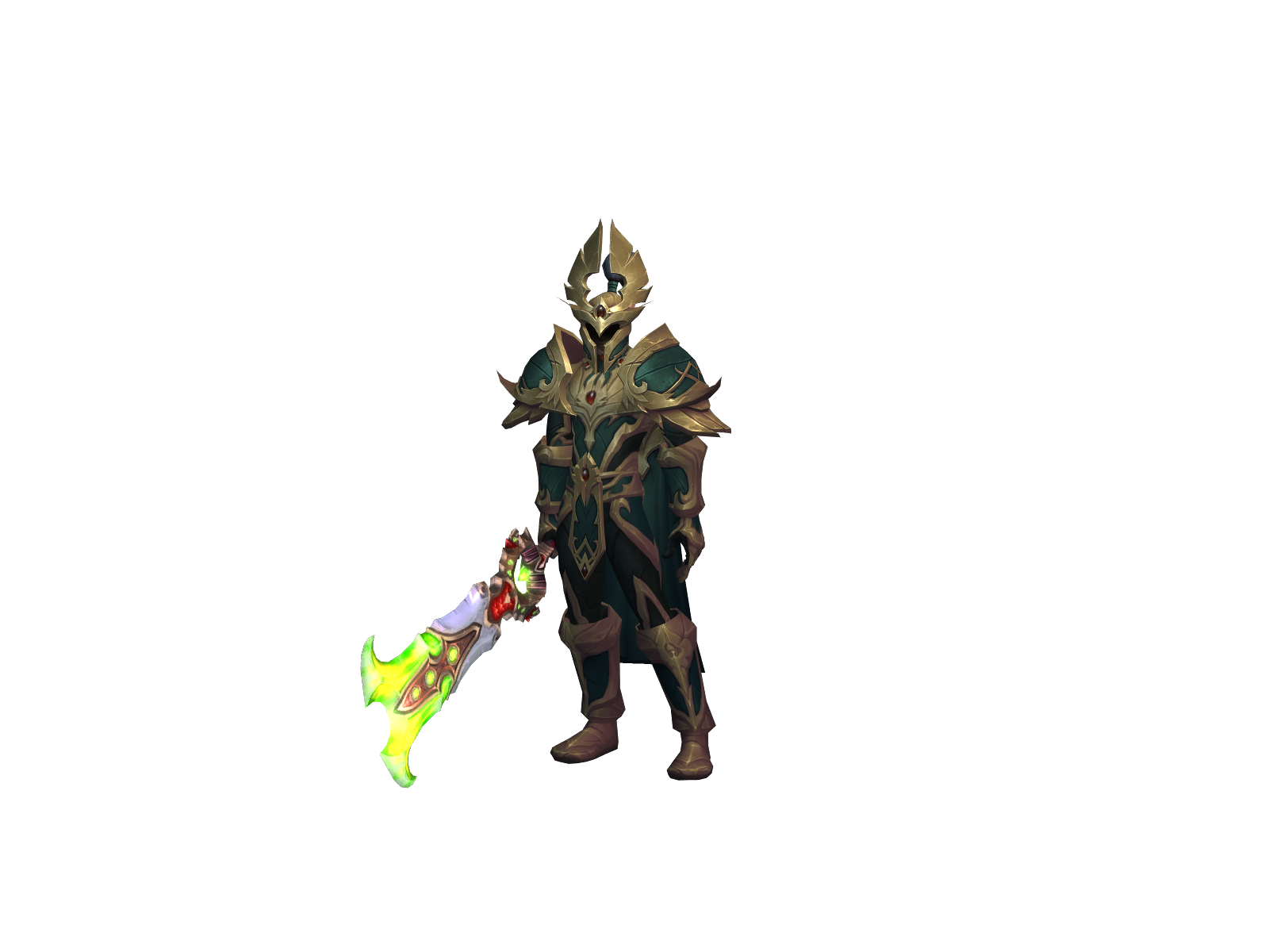 Vgeater 3D character render