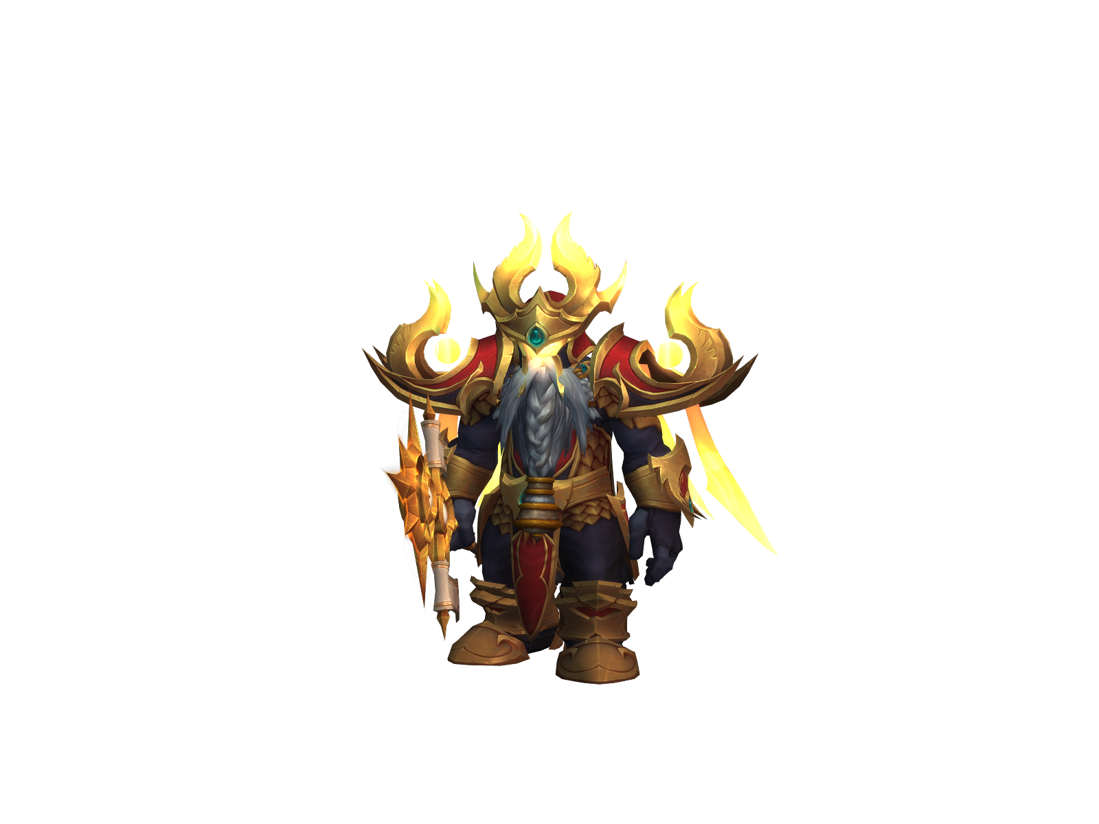 Chalgah 3D character render