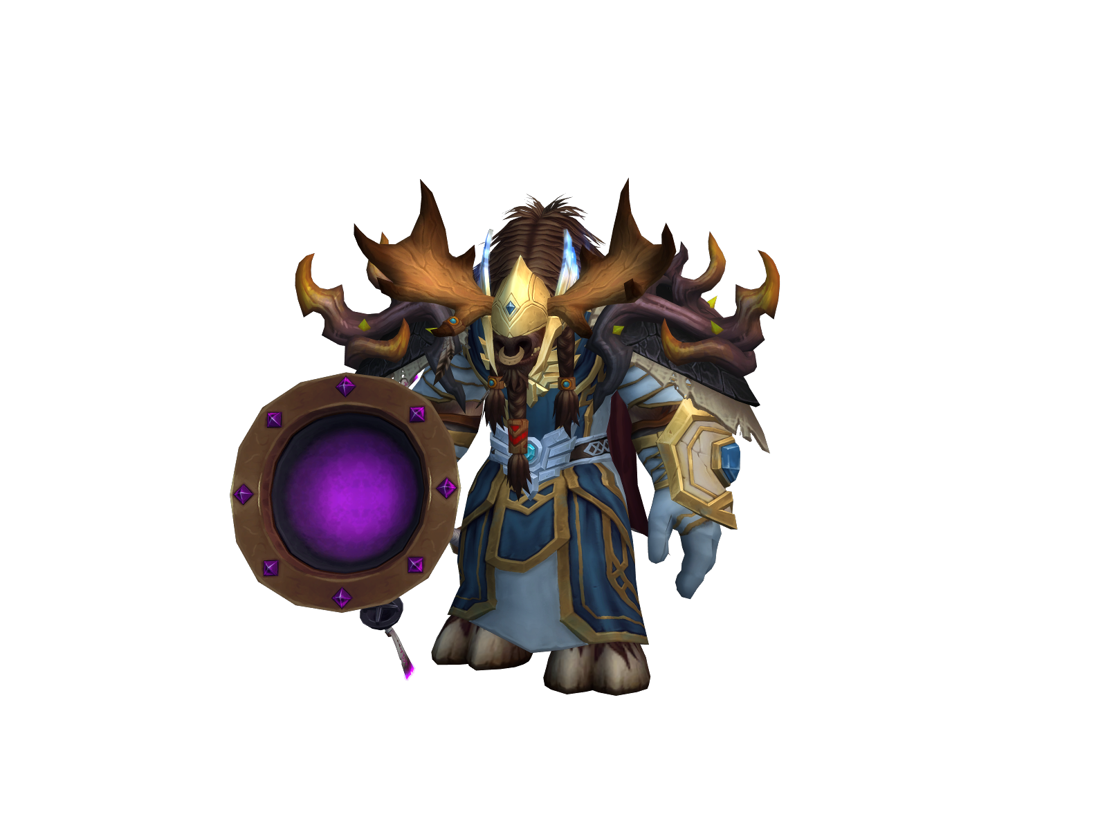 Holyschleet 3D character render