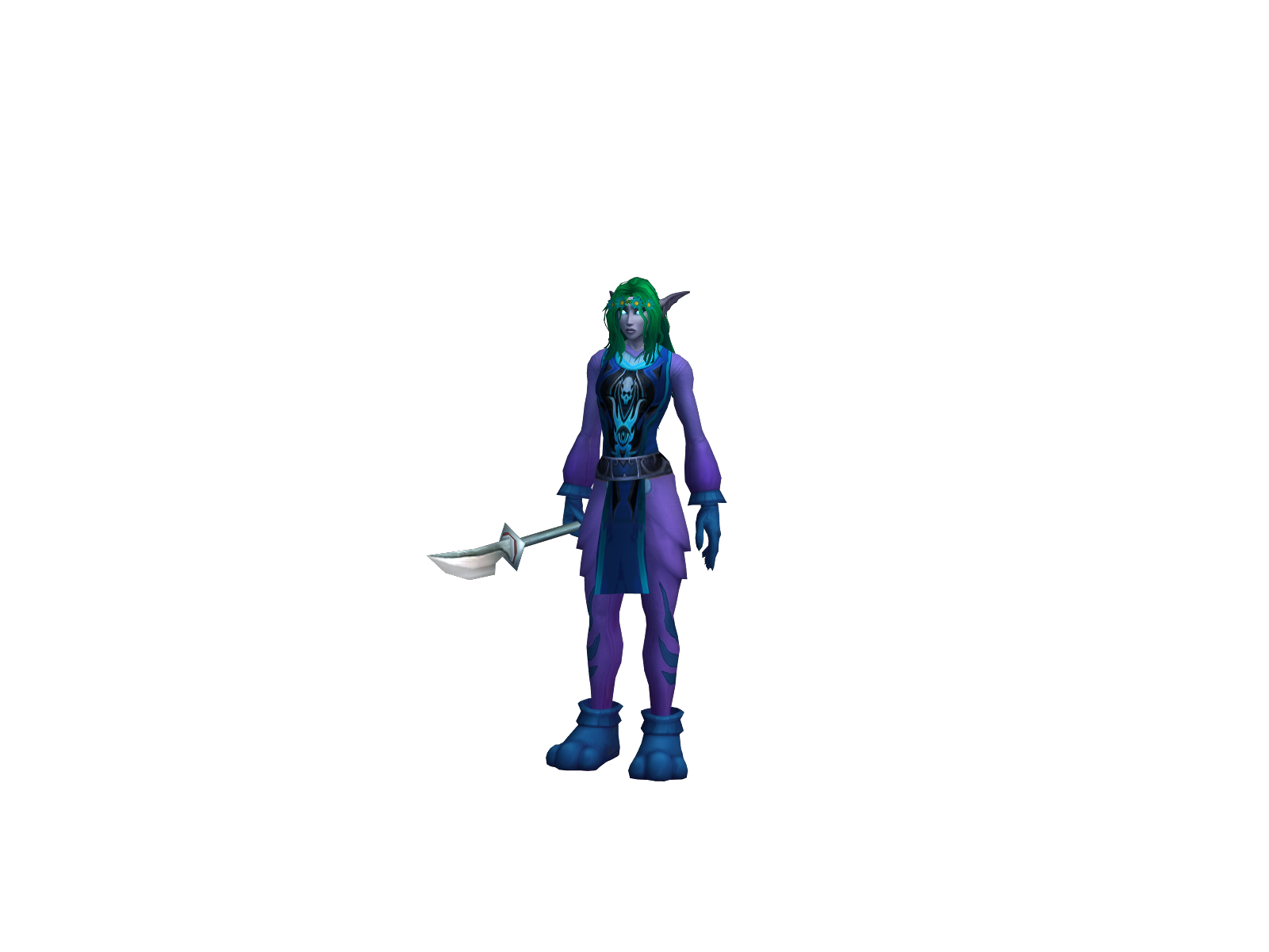 Afkifuthrow 3D character render