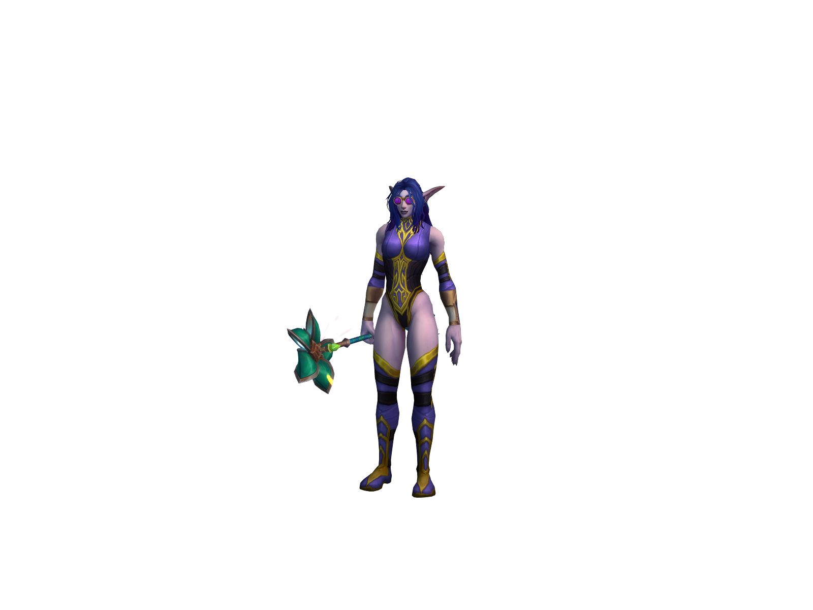 Nymage 3D character render