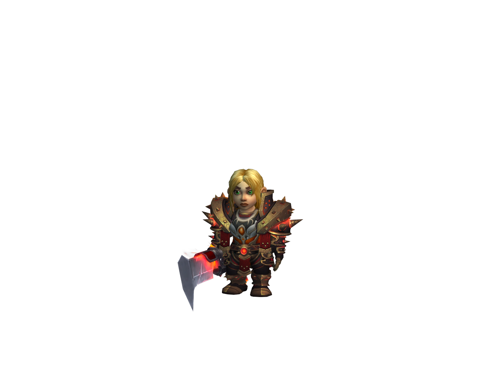 Xukra 3D character render