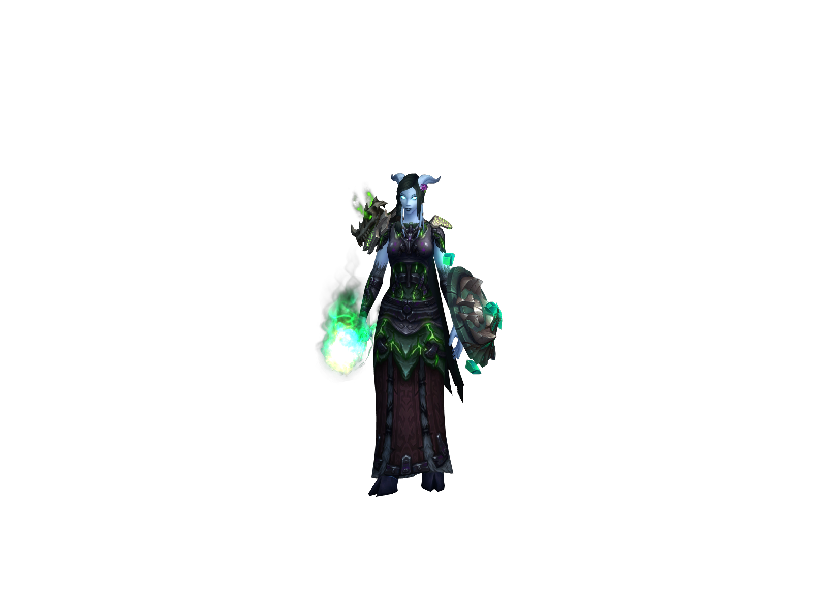 Wîckedwîtch 3D character render