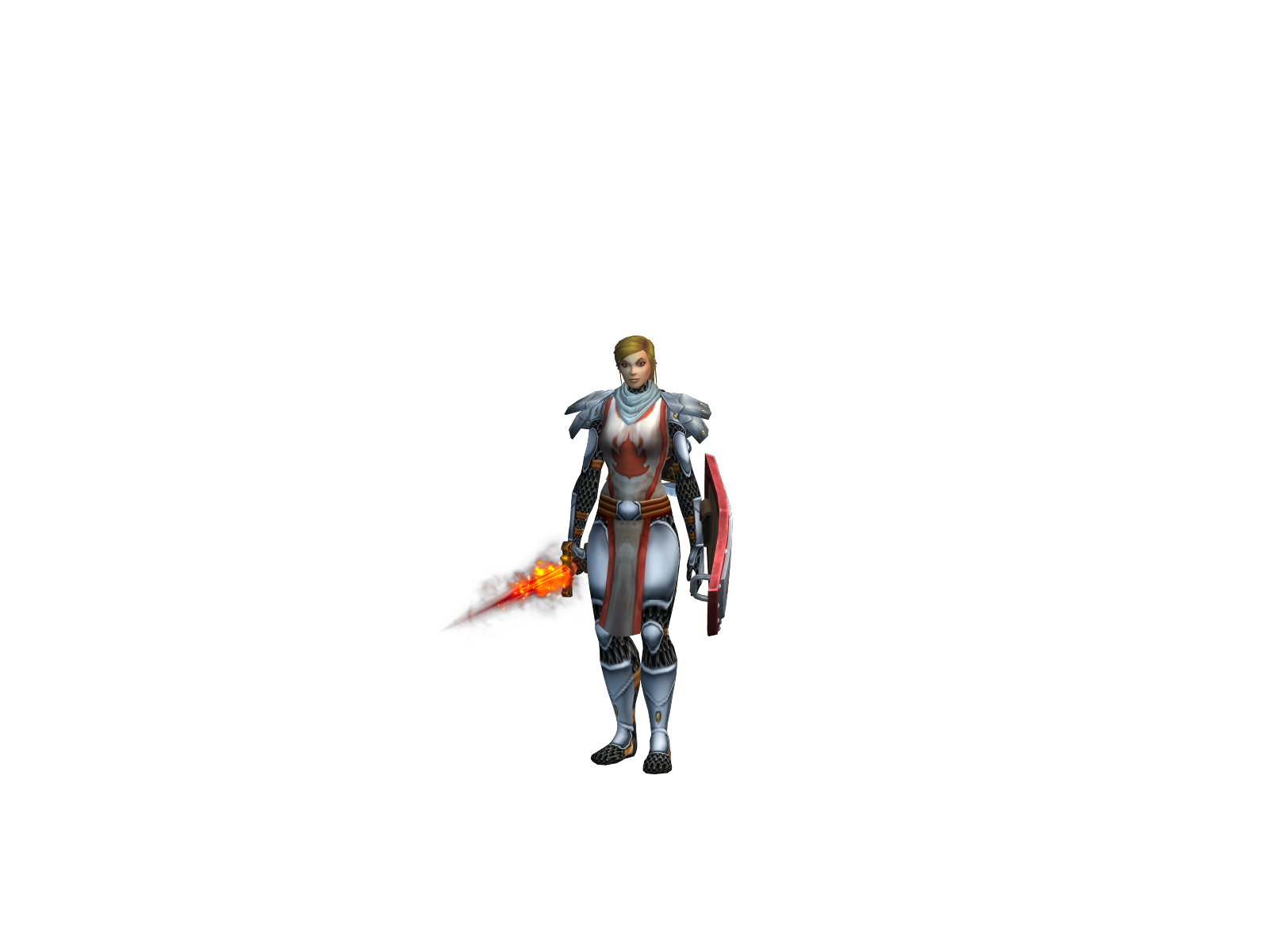 Maylina 3D character render