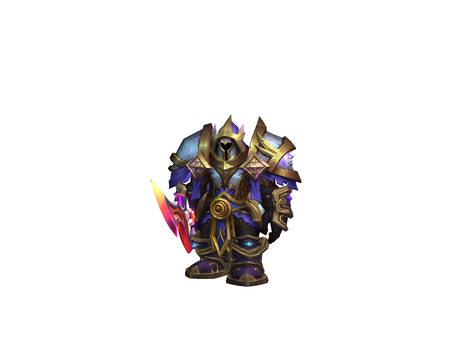 Muzzin 3D character render