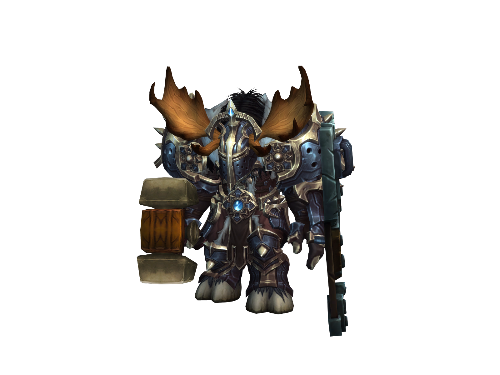 Schleeldwall 3D character render