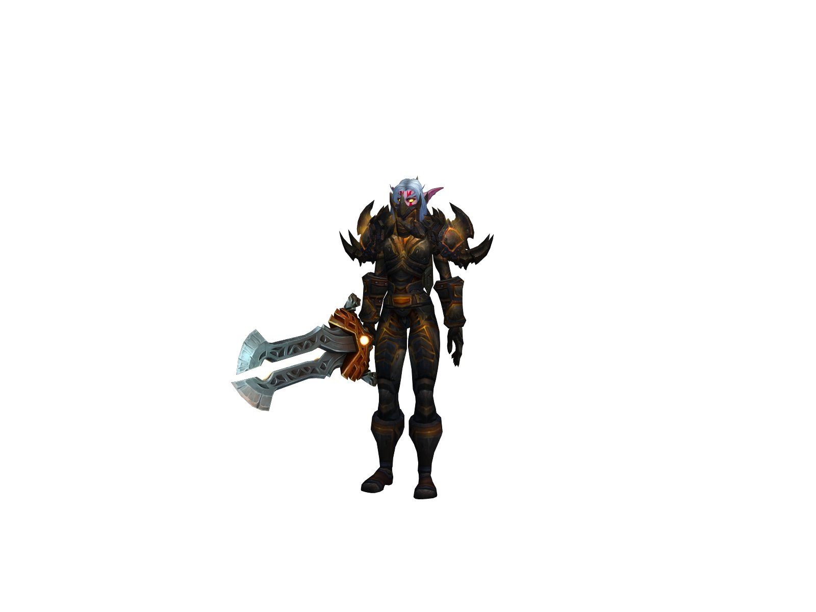 Mias 3D character render