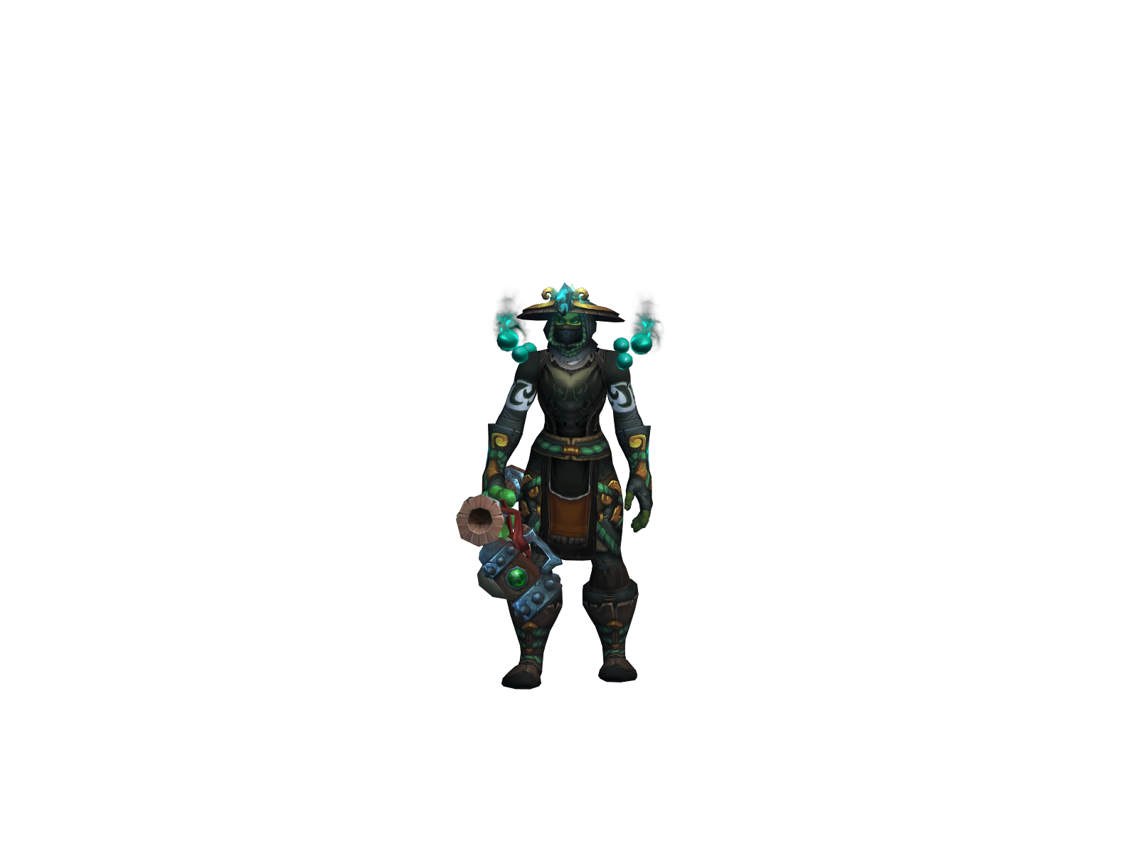 Bunda 3D character render