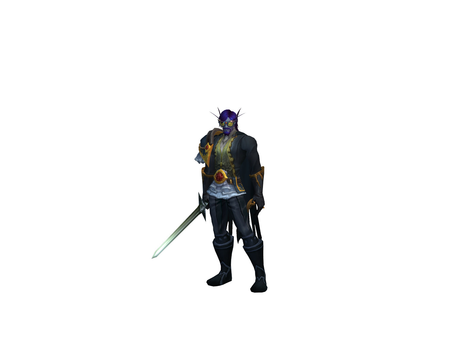 Nesmoth 3D character render