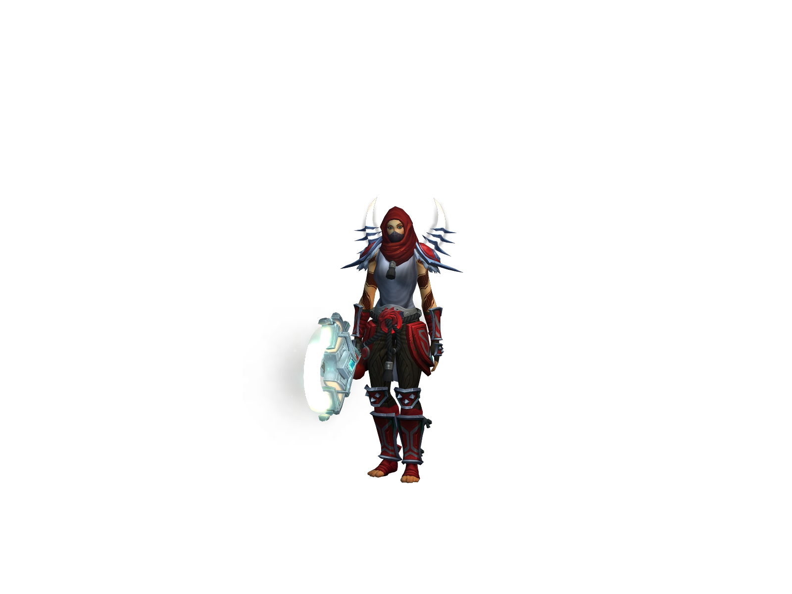Valtora 3D character render