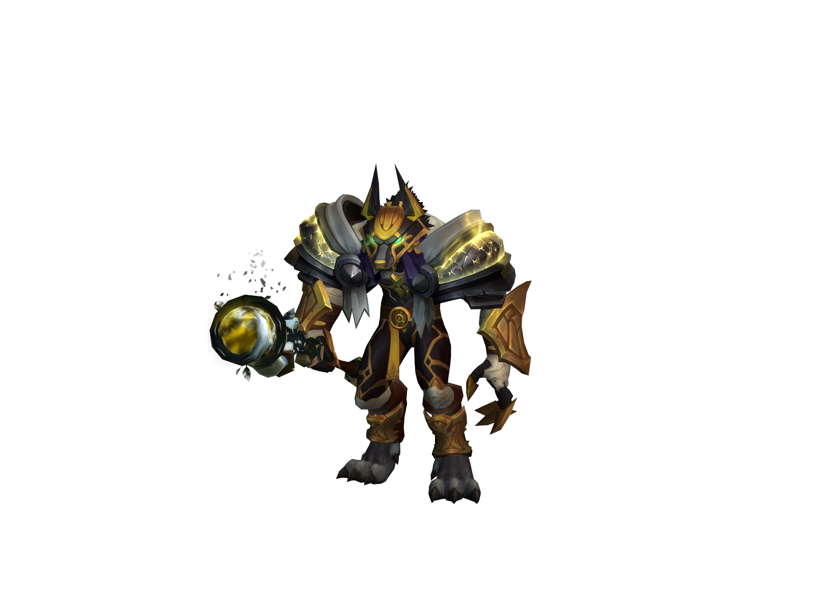 Naughtywølf 3D character render