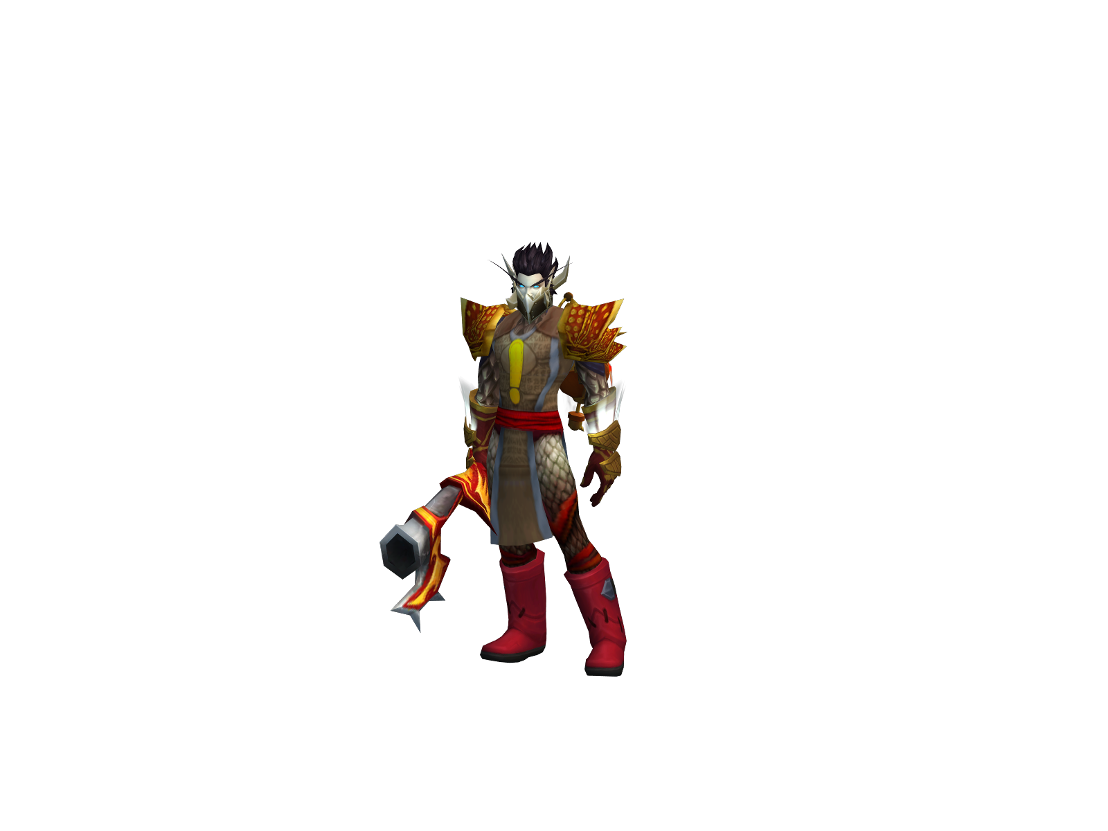 Nesinwary 3D character render