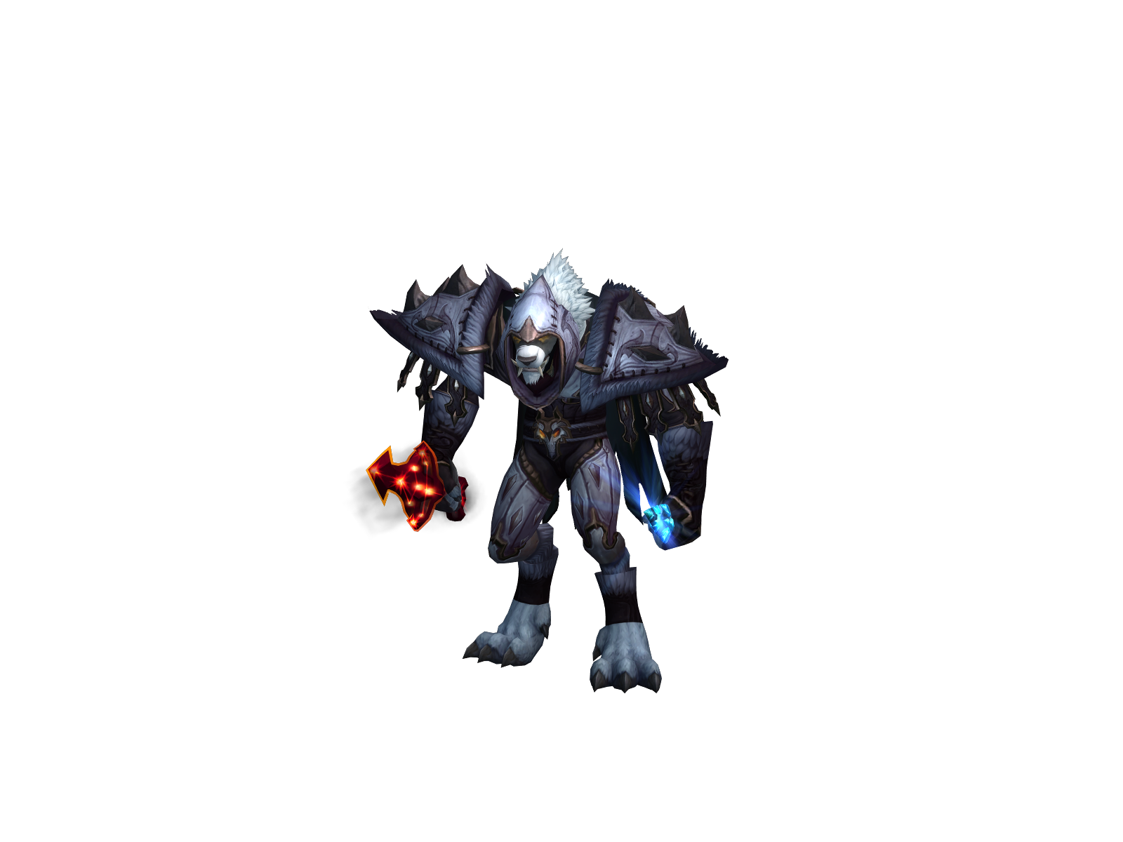 Shadyrøgue 3D character render