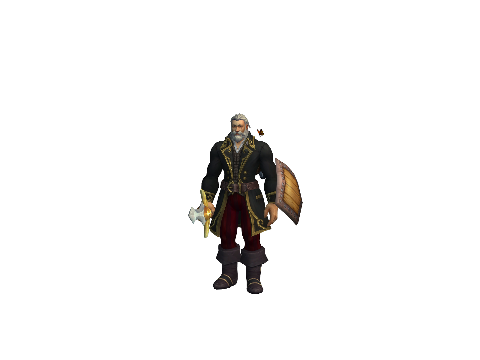 Lampip 3D character render