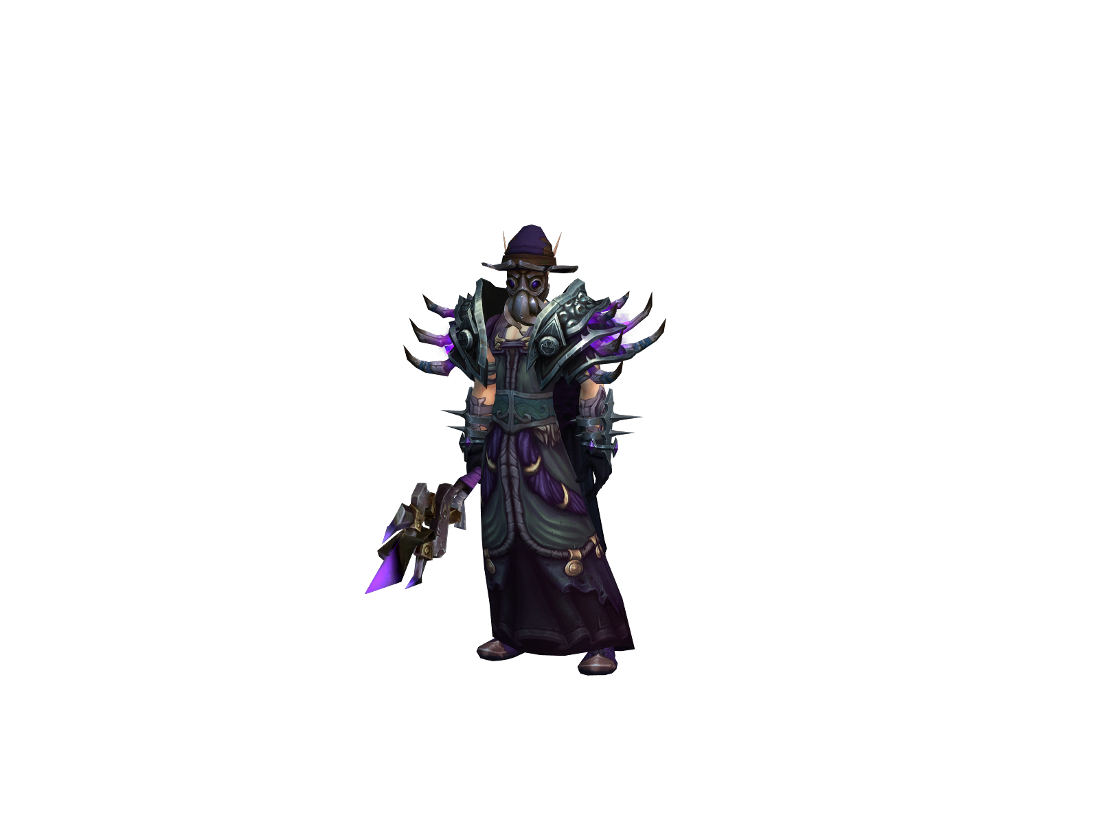 Salazaar 3D character render