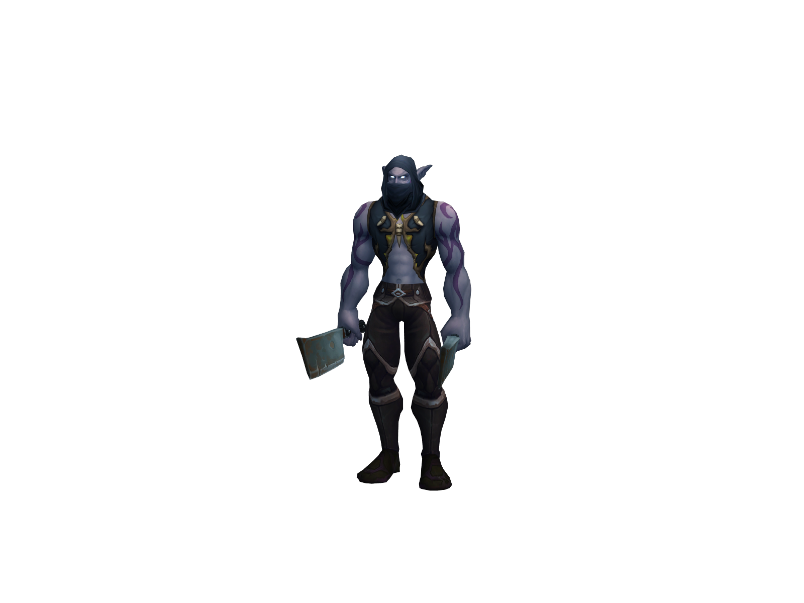 Shadowhaunt 3D character render