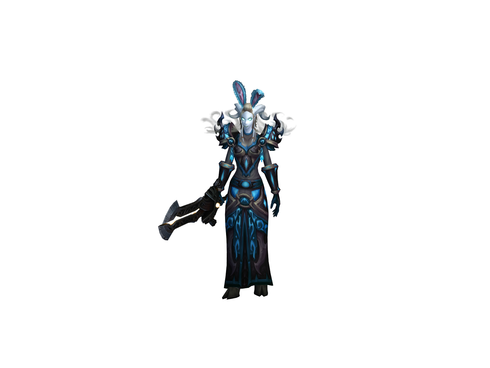 Crystals 3D character render