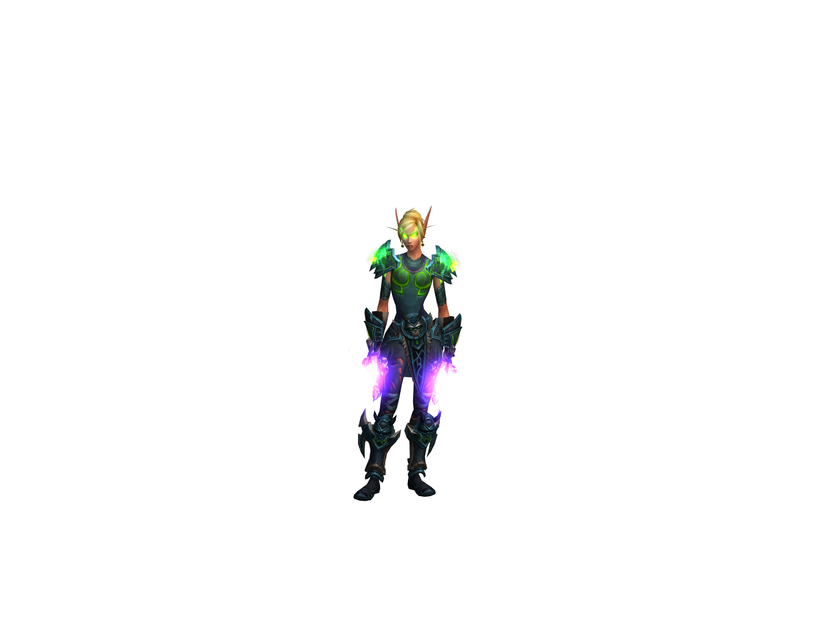 Zulisty 3D character render