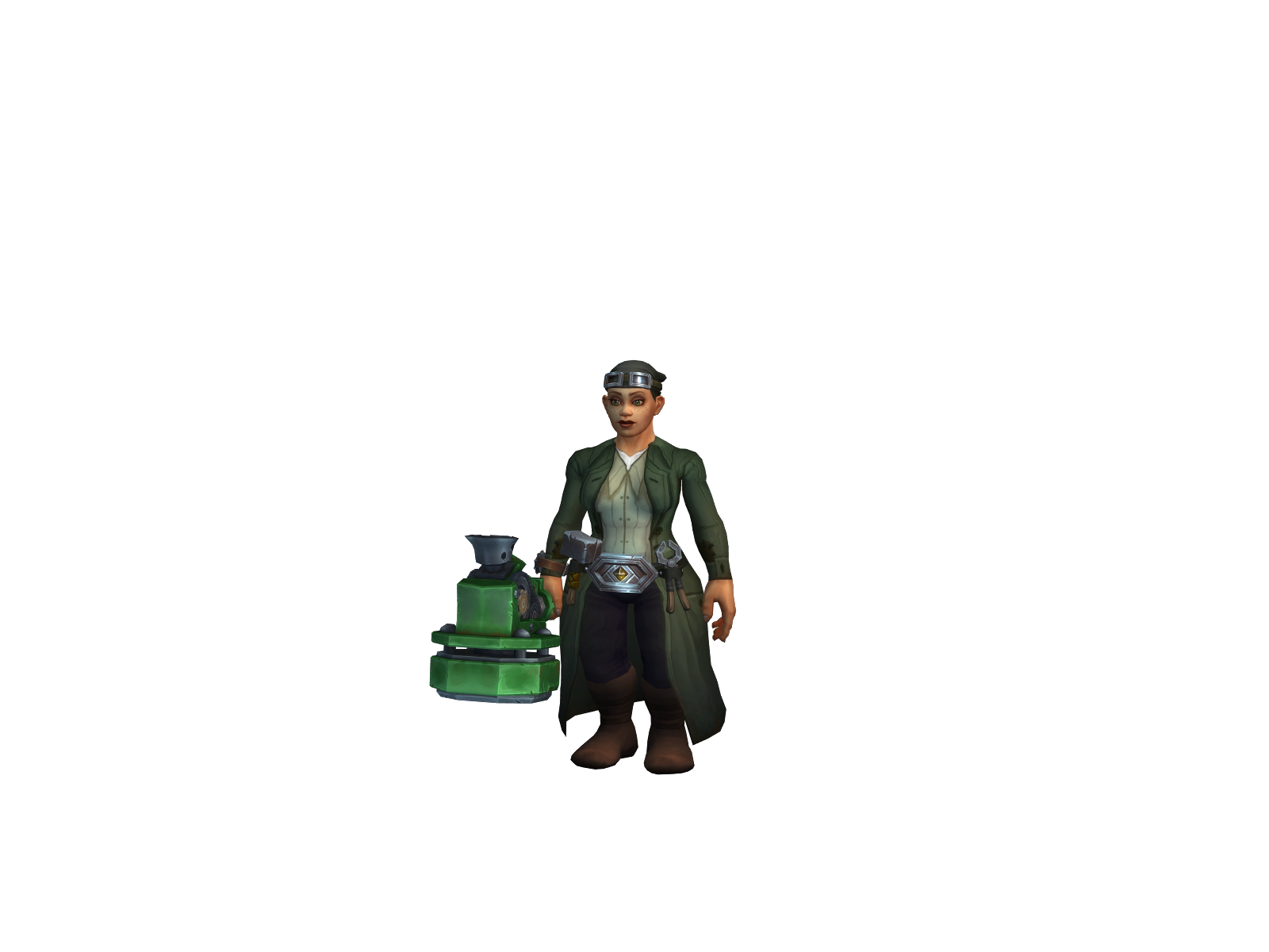 Mojopin 3D character render