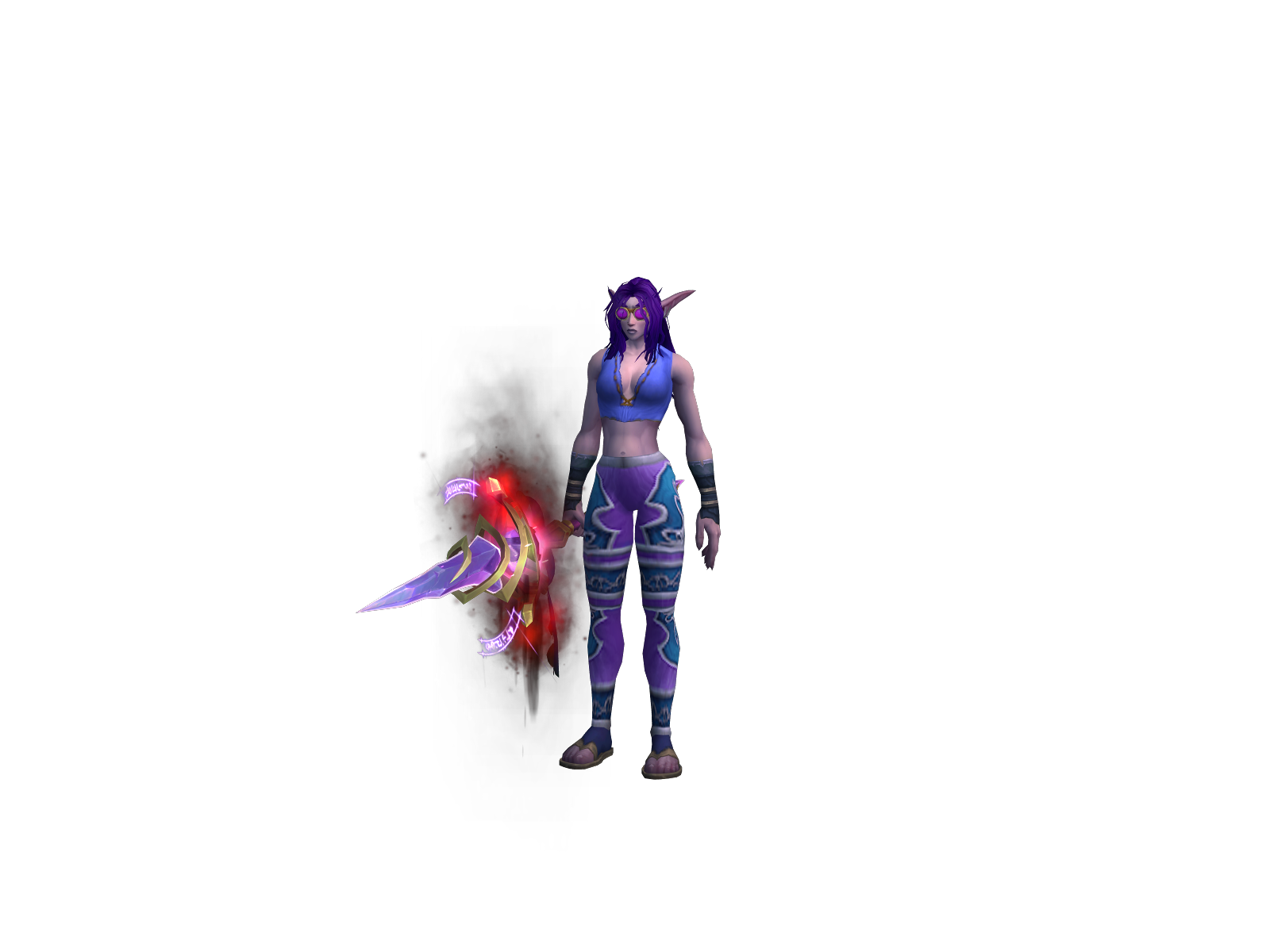 Holywordnym 3D character render