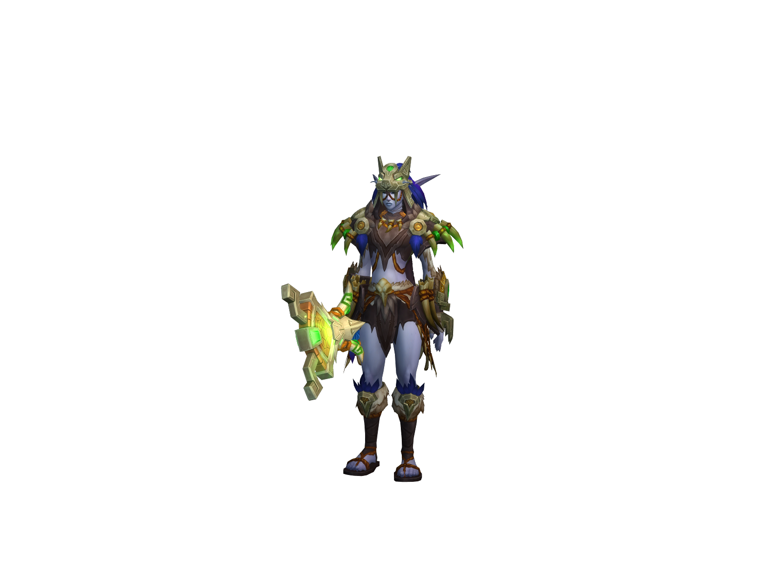 Veserion 3D character render