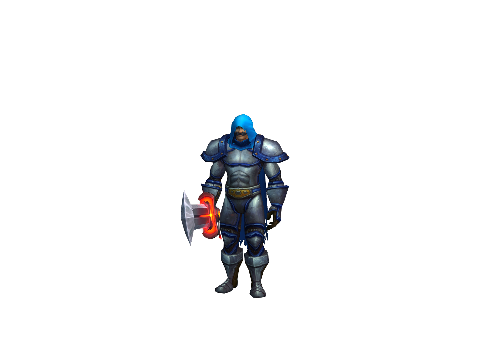 Tuffcookie 3D character render