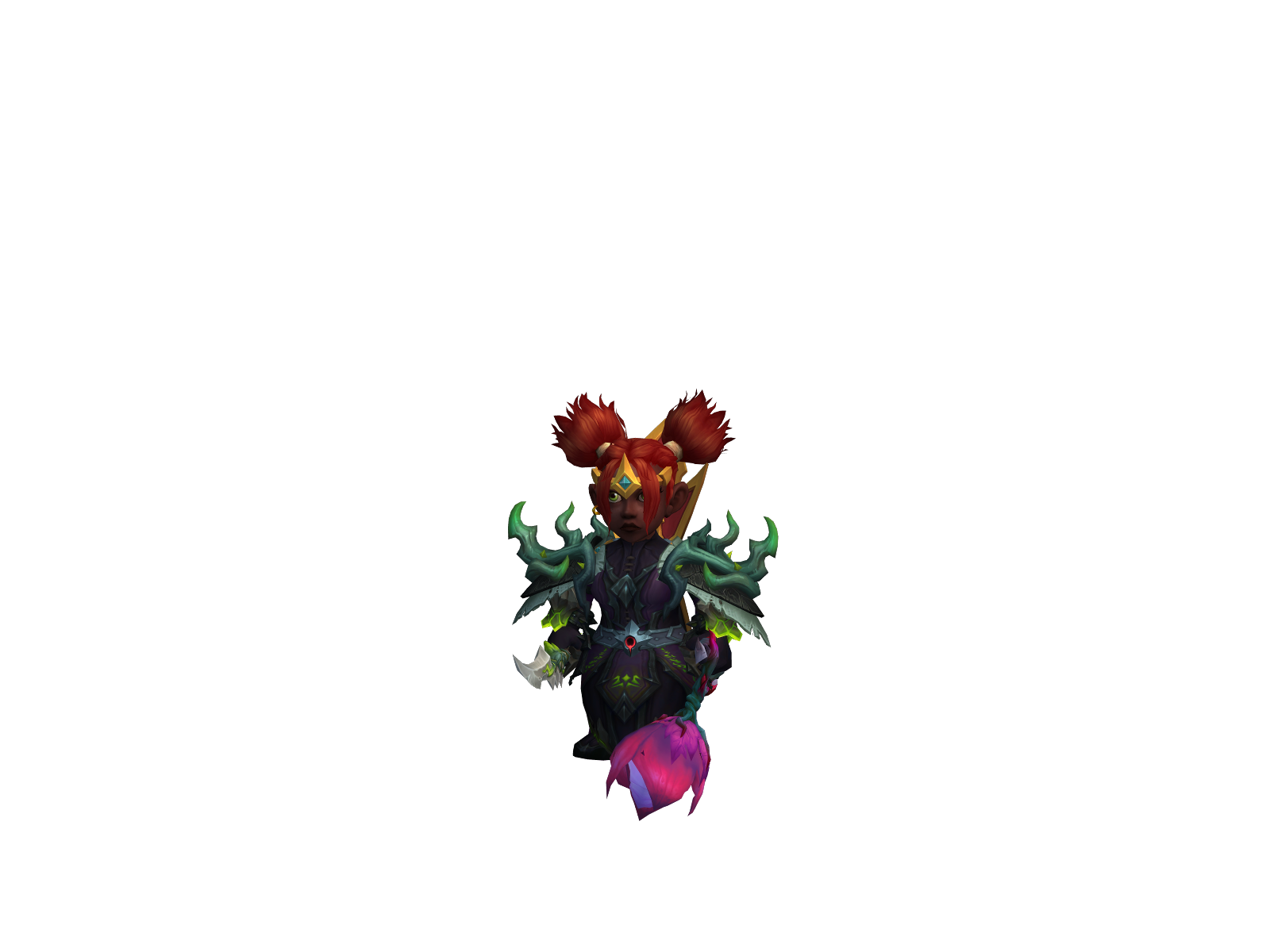 Dakarba 3D character render