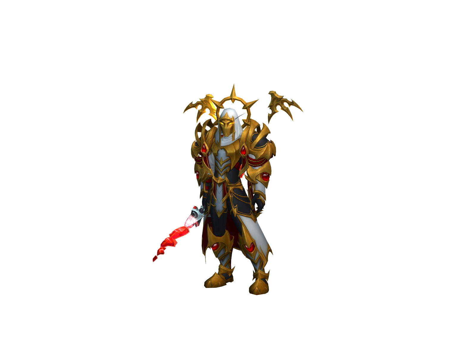 Øverpøwered 3D character render