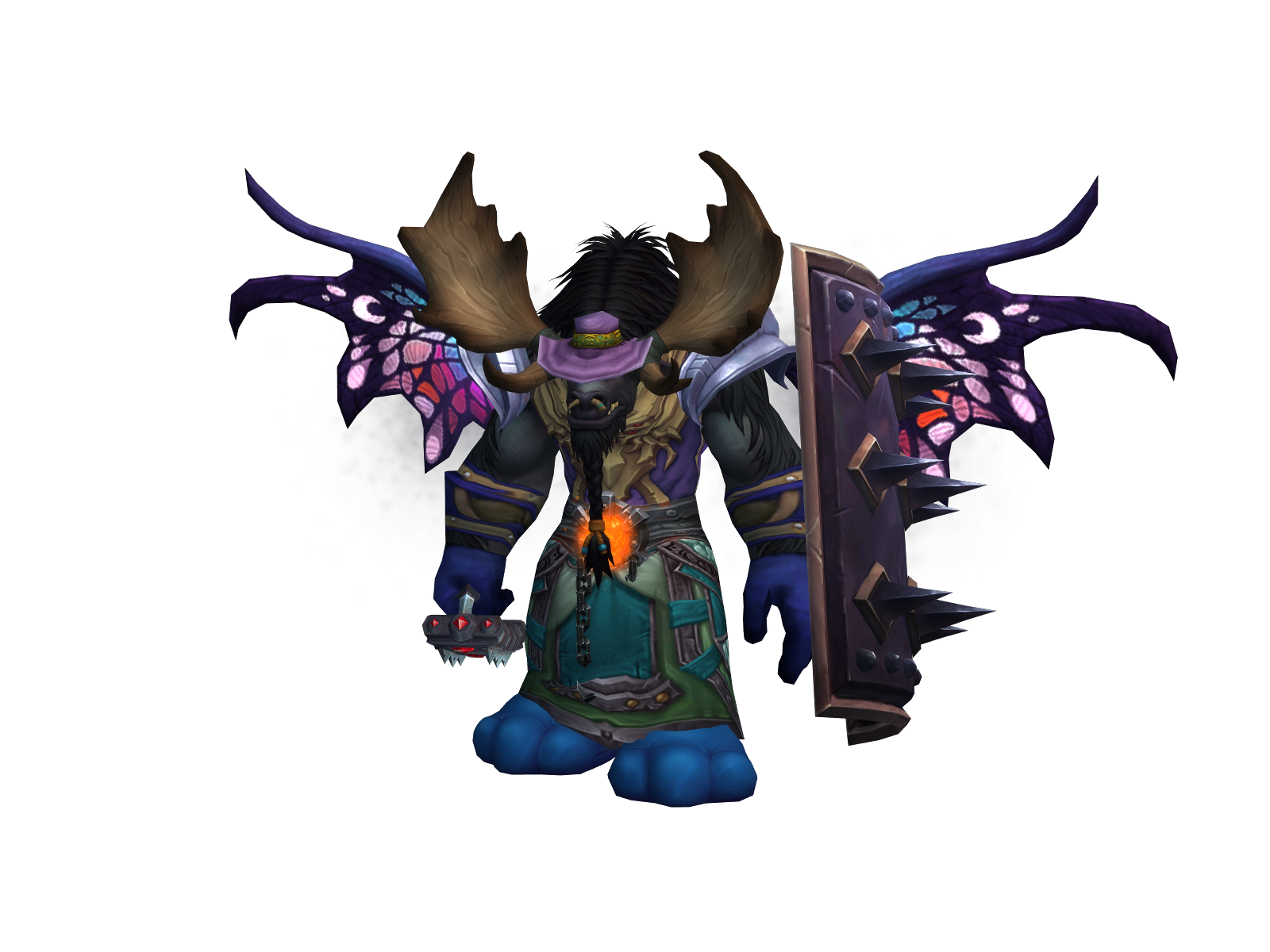 Ekekek 3D character render