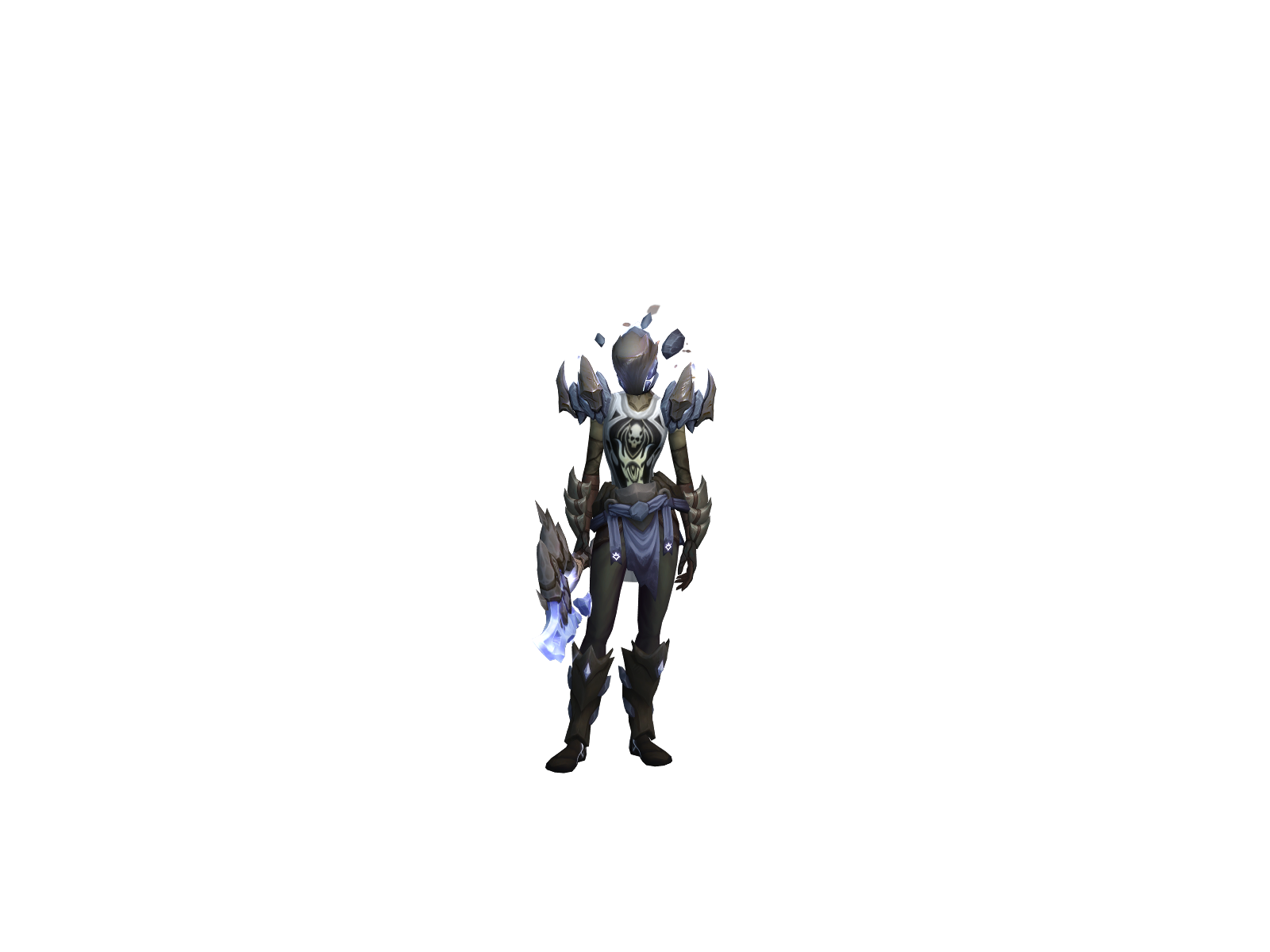 Akari 3D character render