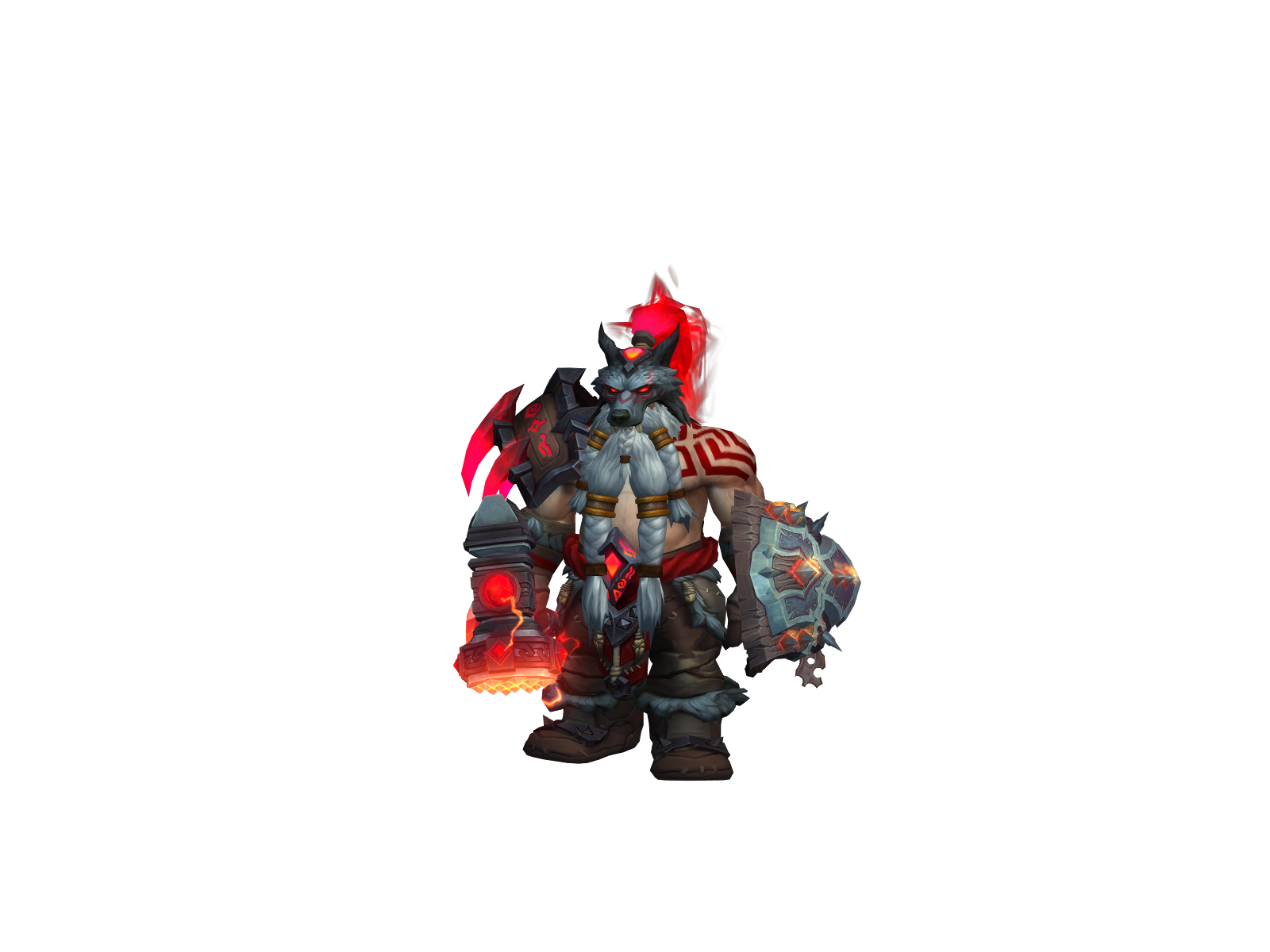 Oldmantom 3D character render
