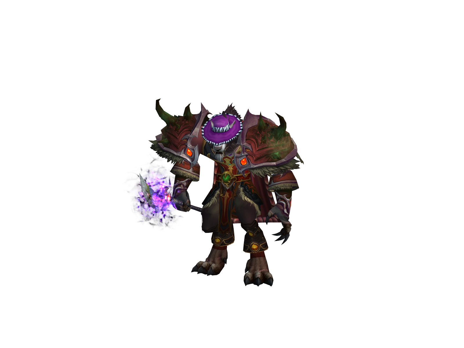 Bushweiser 3D character render