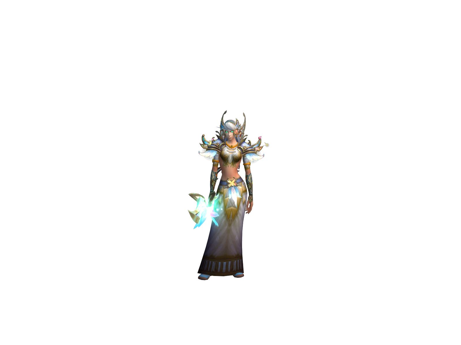 Serenemist 3D character render