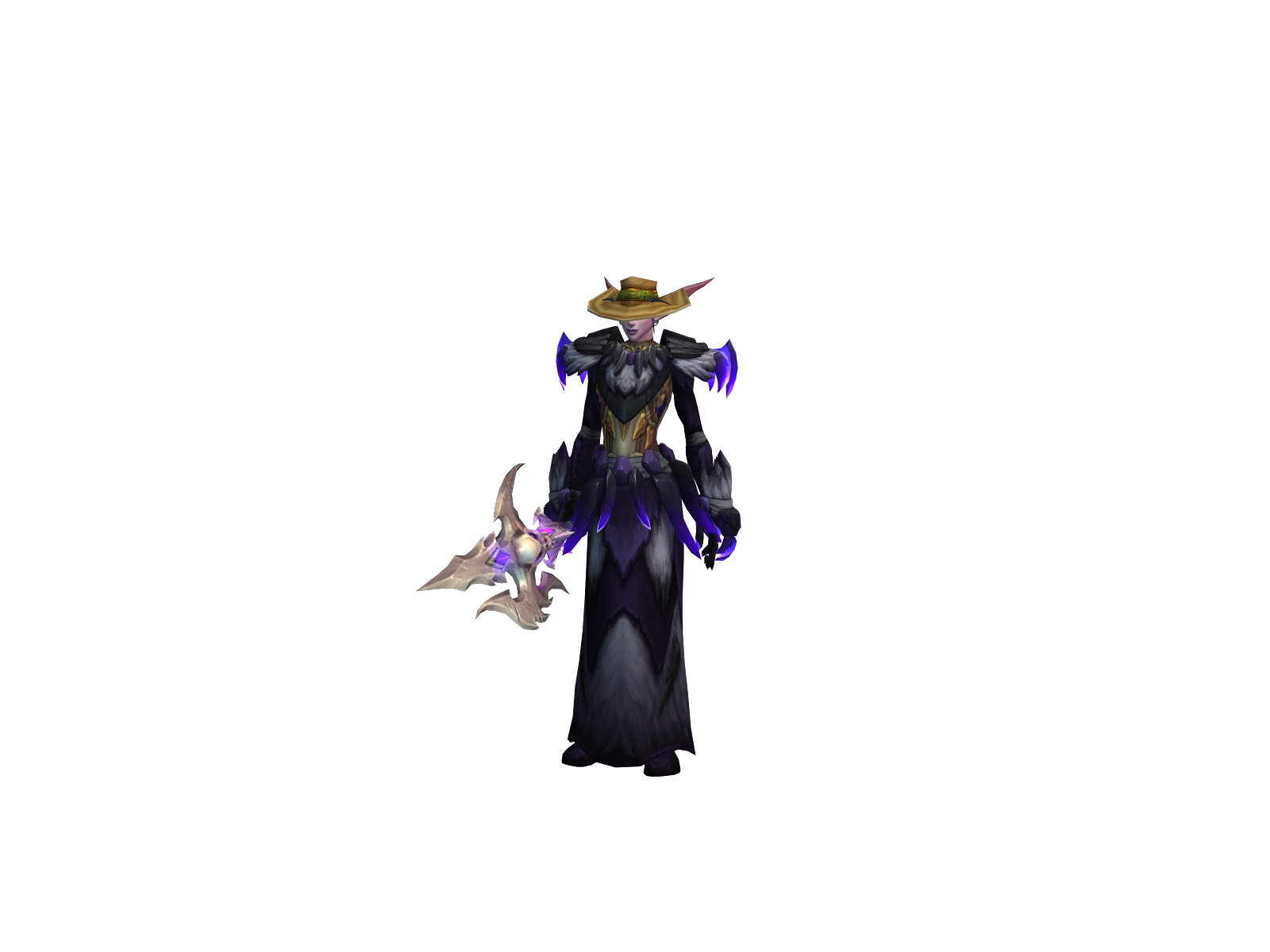 Newtordruid 3D character render
