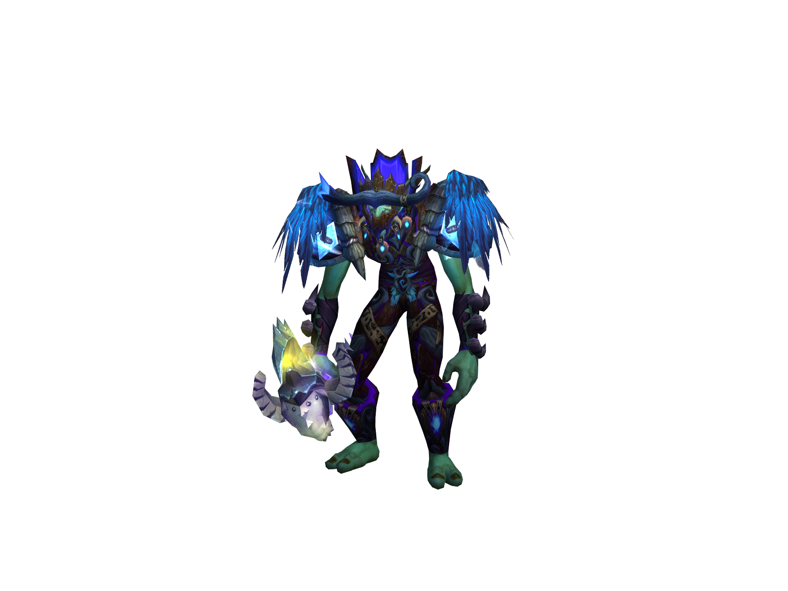 Schurktwo 3D character render