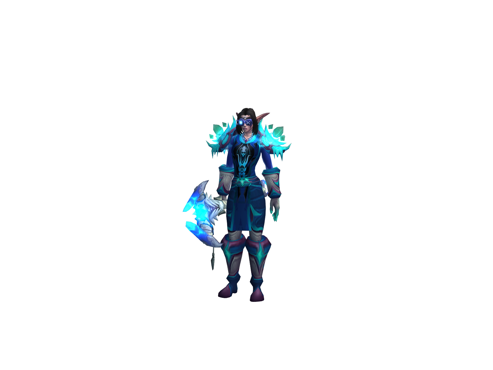 Ascend 3D character render