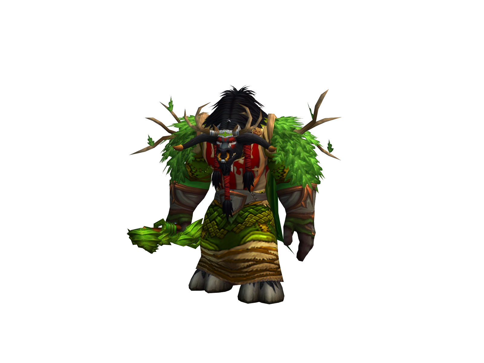 Naturesbeast 3D character render