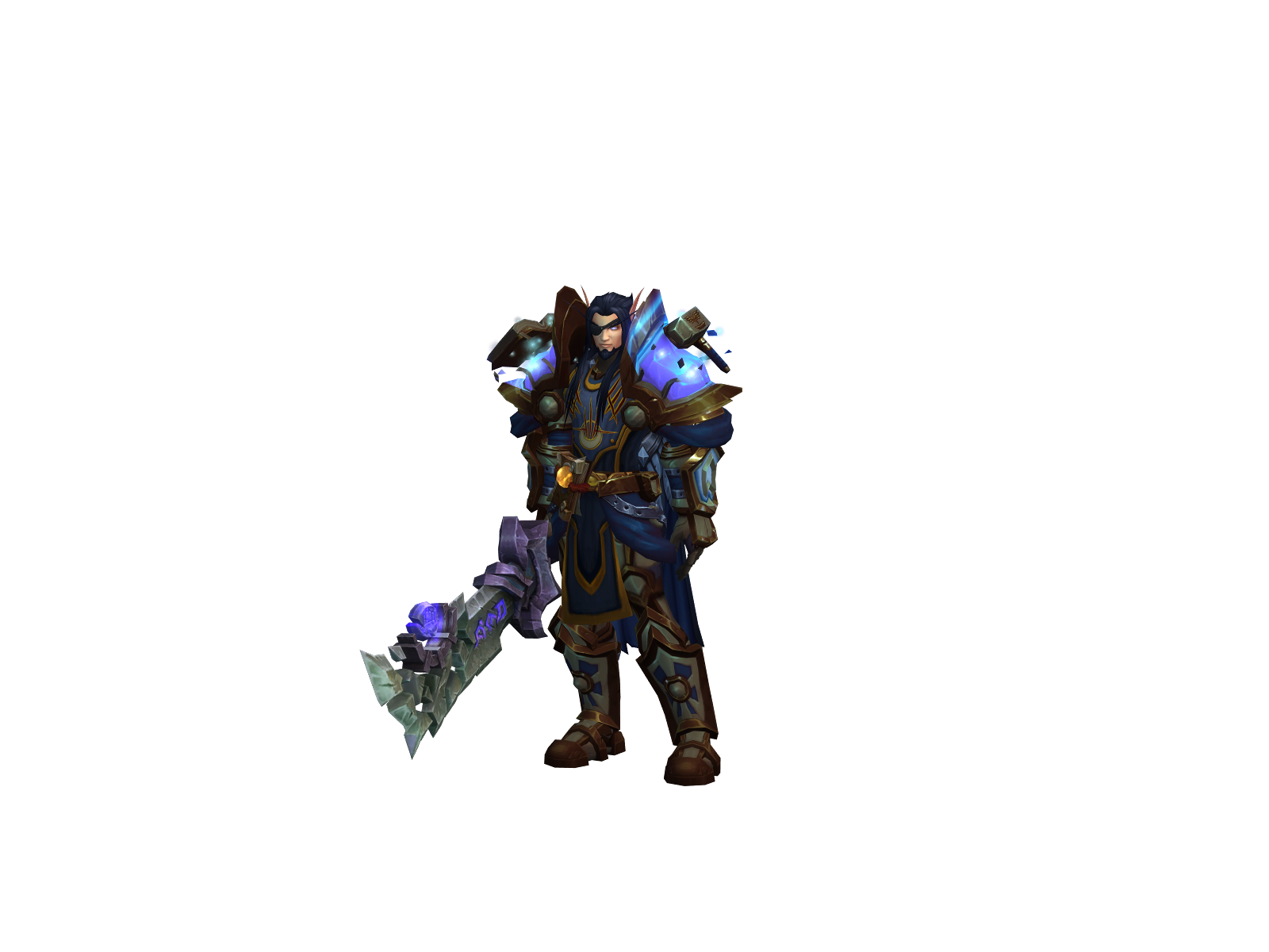 Krytair 3D character render