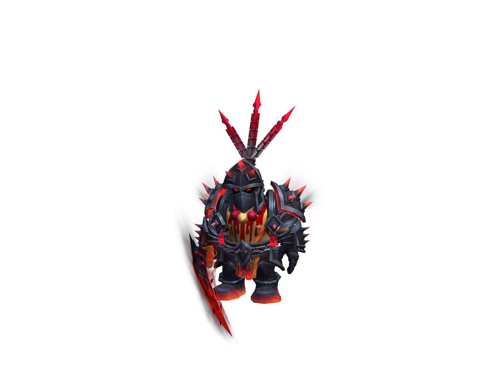Conqueso 3D character render