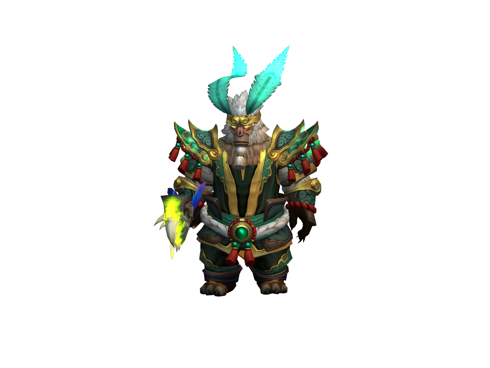 Izerol 3D character render
