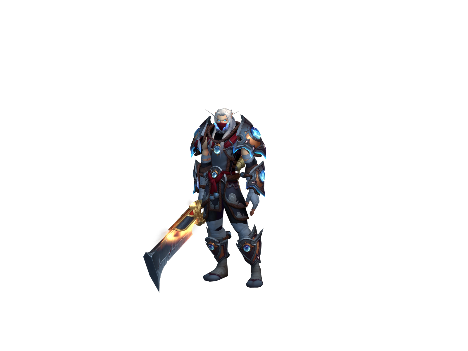 Lee 3D character render