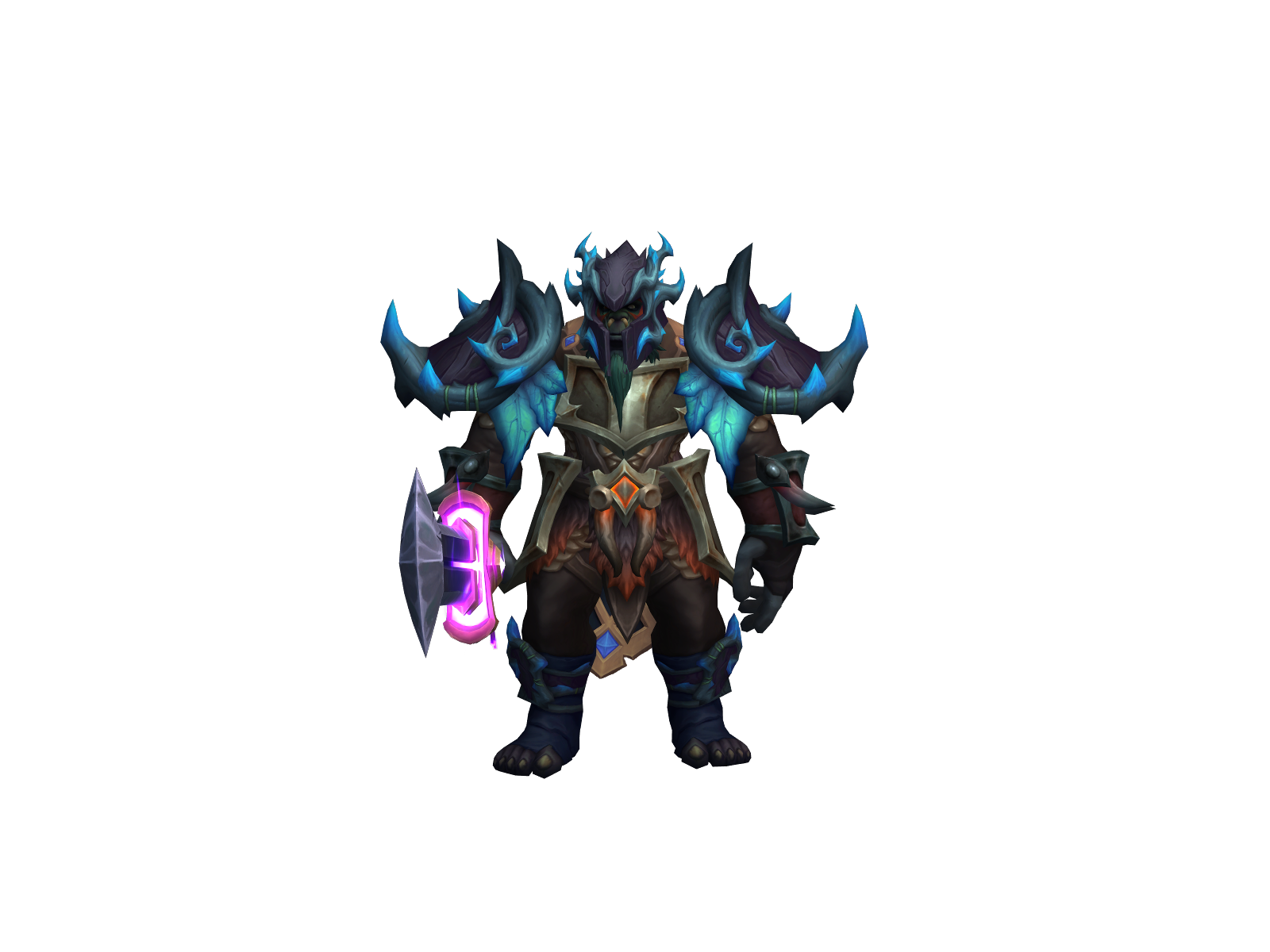 Fool 3D character render