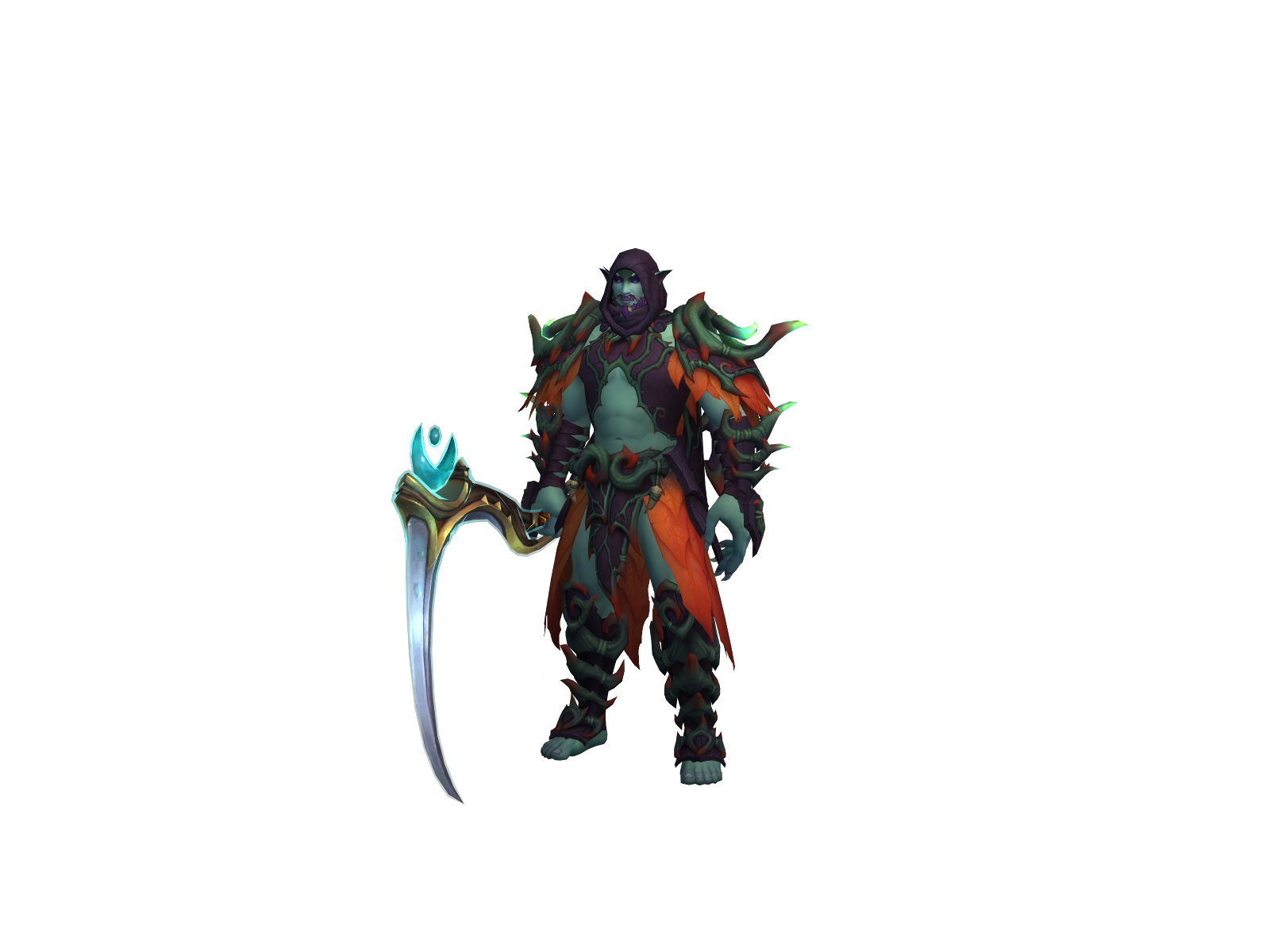 Hööks 3D character render