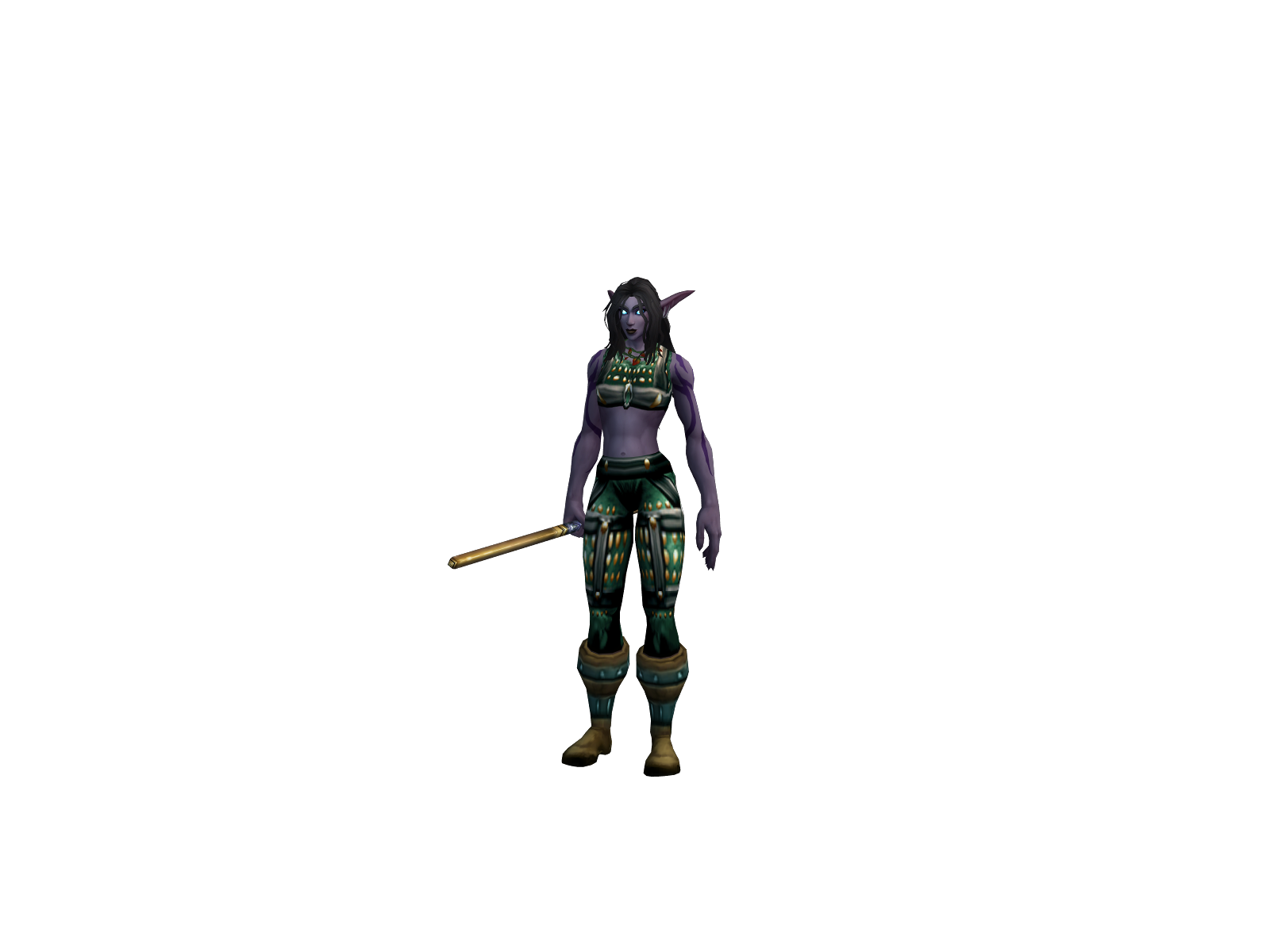Themonk 3D character render
