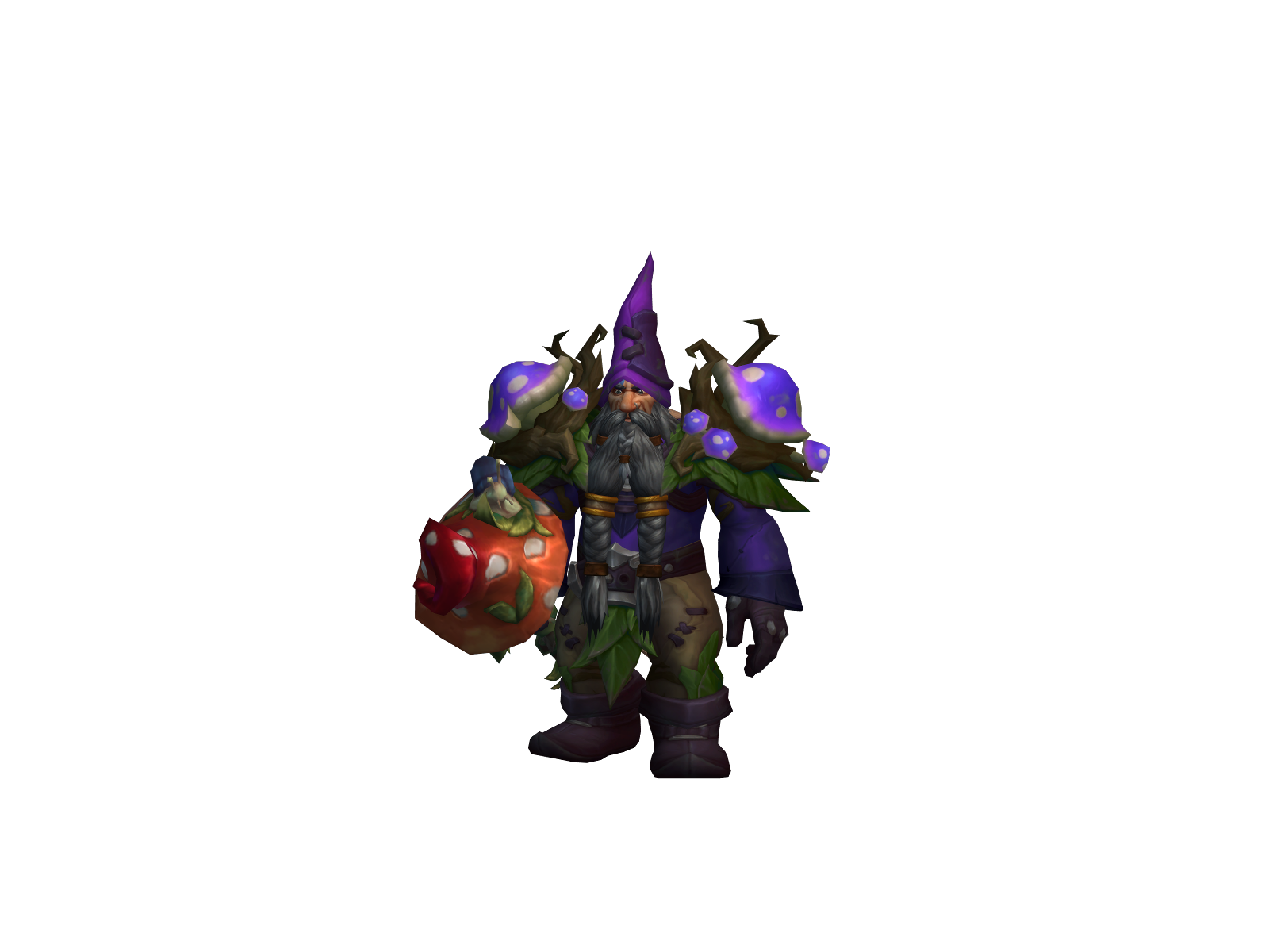 Nutrition 3D character render